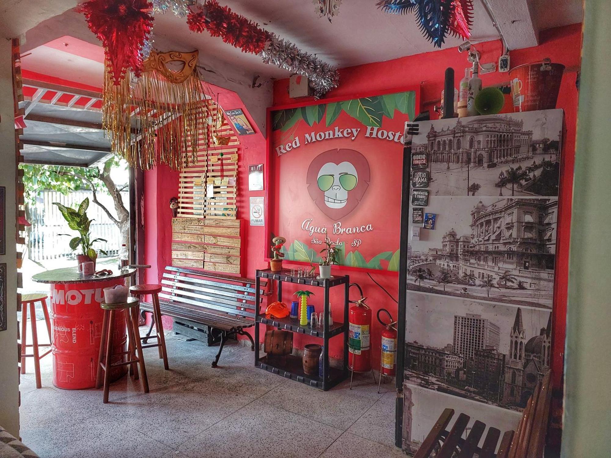 Red Monkey Hostel Barra Funda Сан-Пауло Экстерьер фото